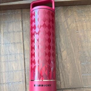 Starbucks Ruby Red Diamond Tumbler